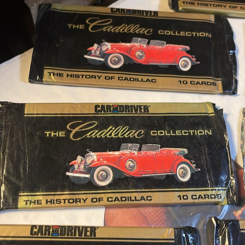 Cadillac Collection Trading Cards Set - Picture 5 of 5